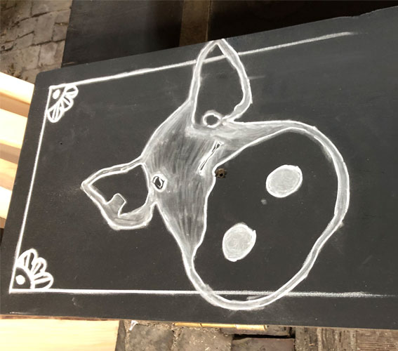 Chalkboard - Kreidezeichnung